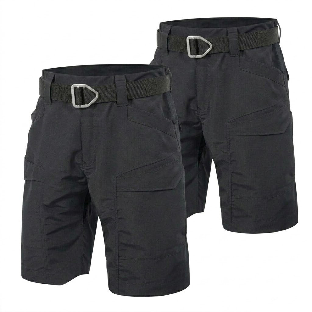Short tactique homme imperméable multipoches