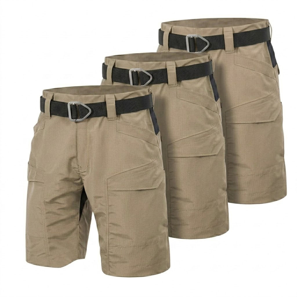 Short tactique homme imperméable multipoches