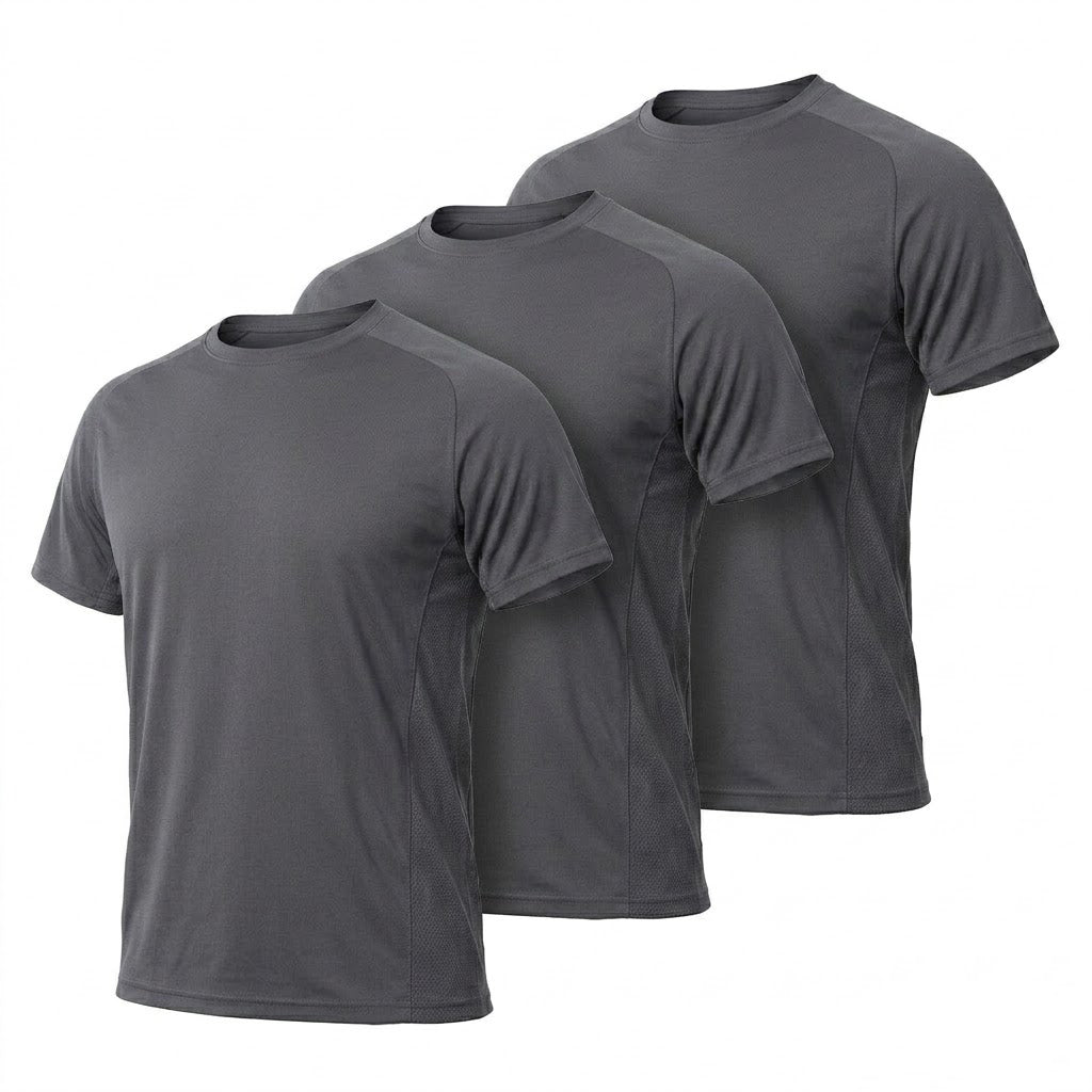 T-shirt tactique homme antibactérien 3A à séchage rapide