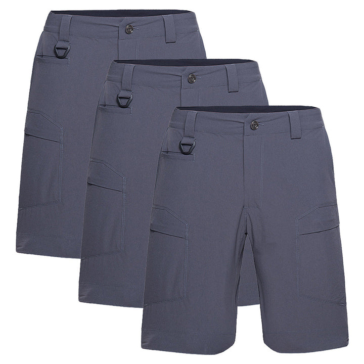 Archon - Lot de 3 shorts cargo stretch à séchage rapide