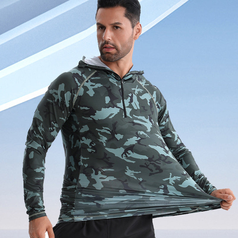 Haut de pêche FieldGuard camouflage anti-UV à séchage rapide