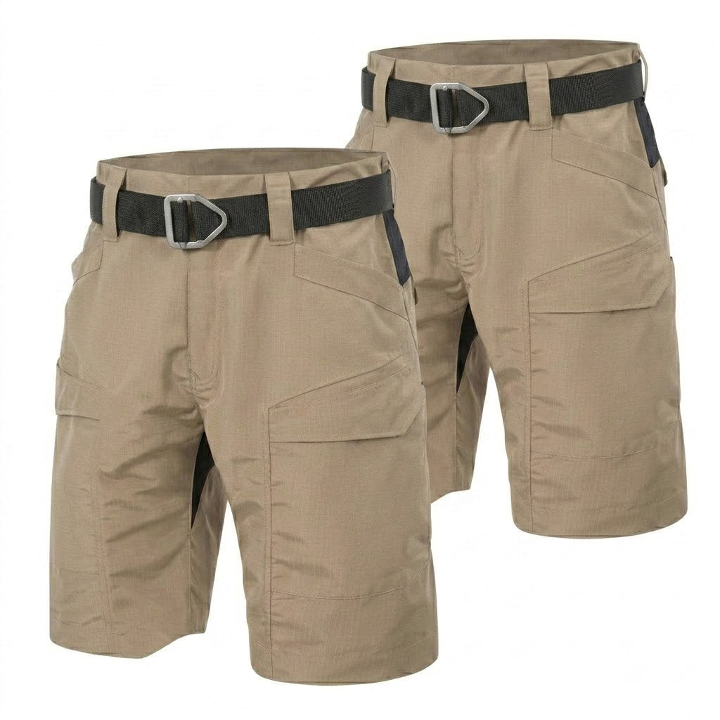 Short tactique homme imperméable multipoches