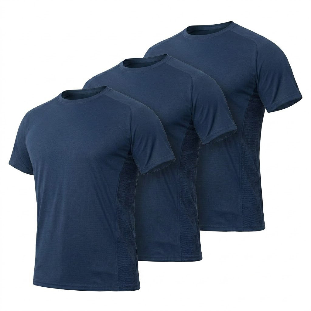 T-shirt tactique homme antibactérien 3A à séchage rapide
