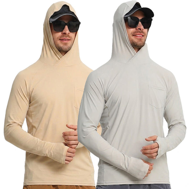 Chemise de pêche TWS extensible anti-UV à séchage rapide