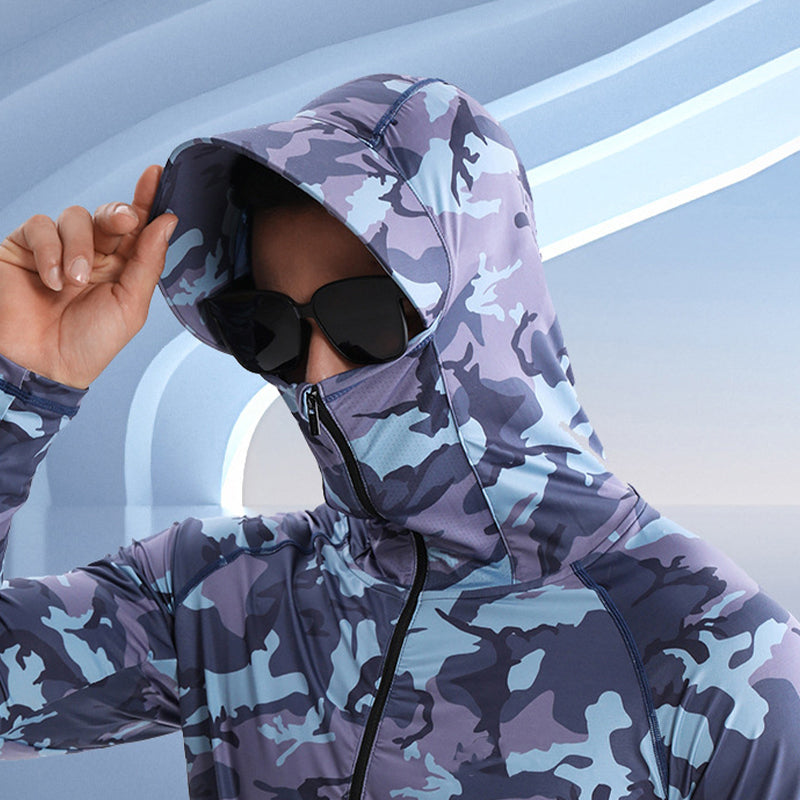 Haut de pêche FieldGuard camouflage anti-UV à séchage rapide