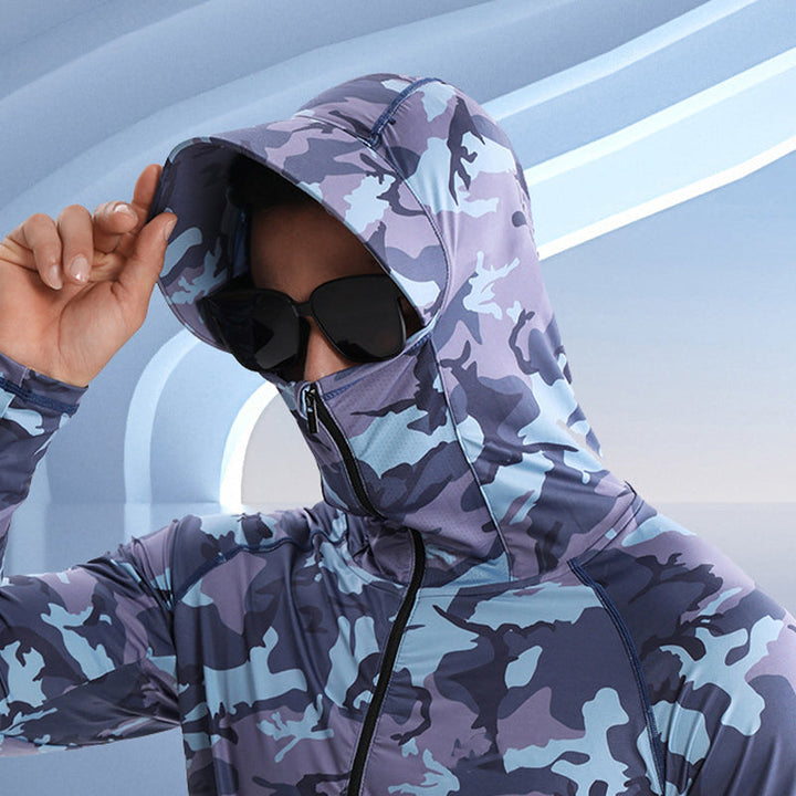 Haut de pêche FieldGuard camouflage anti-UV à séchage rapide