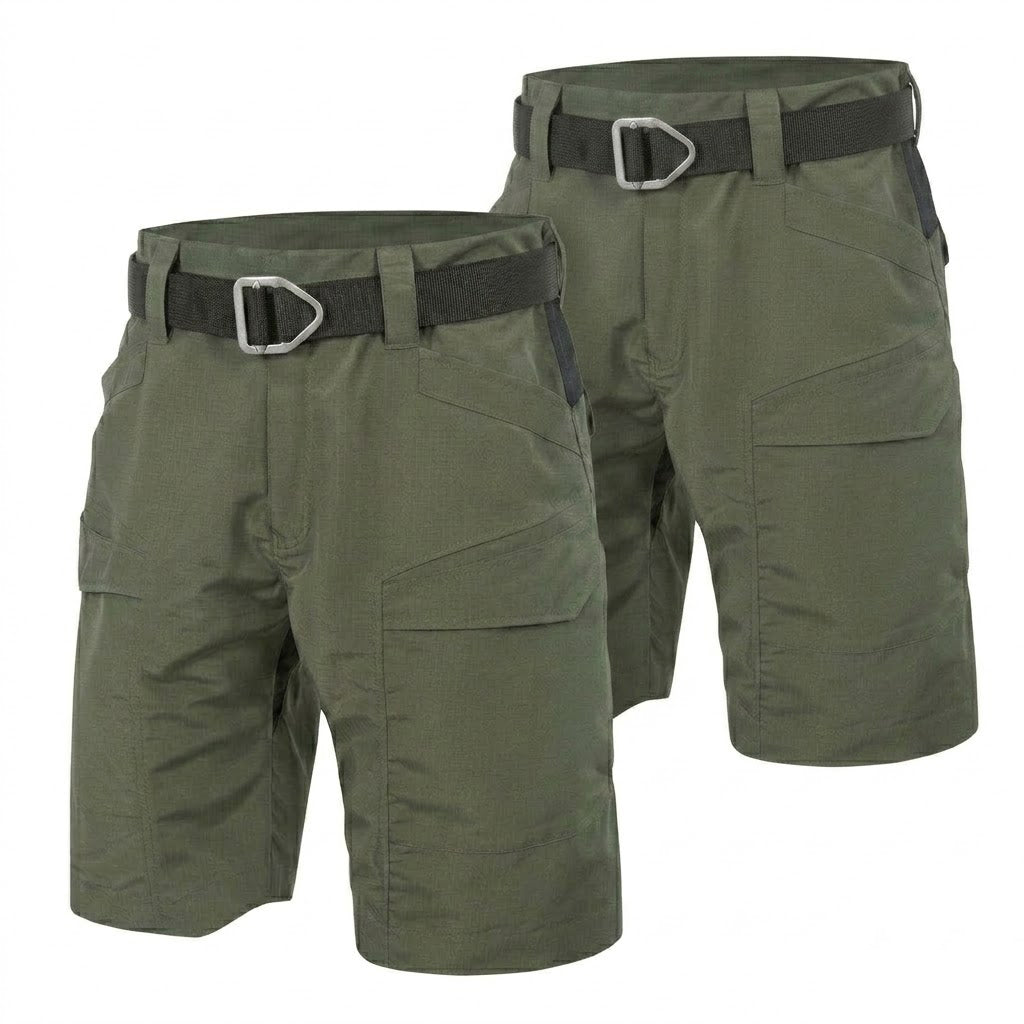 Short tactique homme imperméable multipoches
