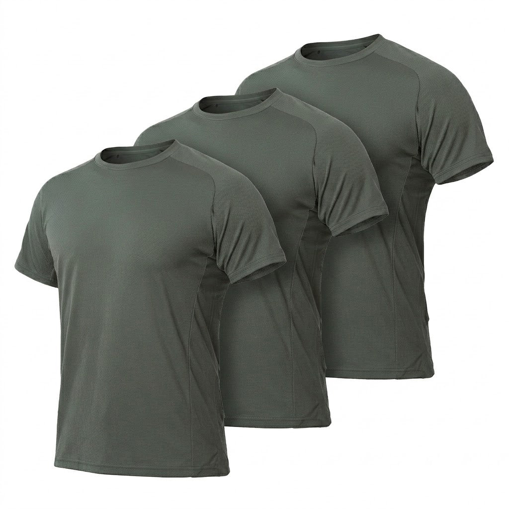 T-shirt tactique homme antibactérien 3A à séchage rapide