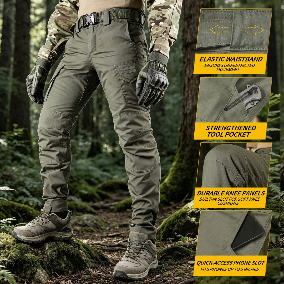 Pantalon Cargo Phantom Pro – Vert ranger