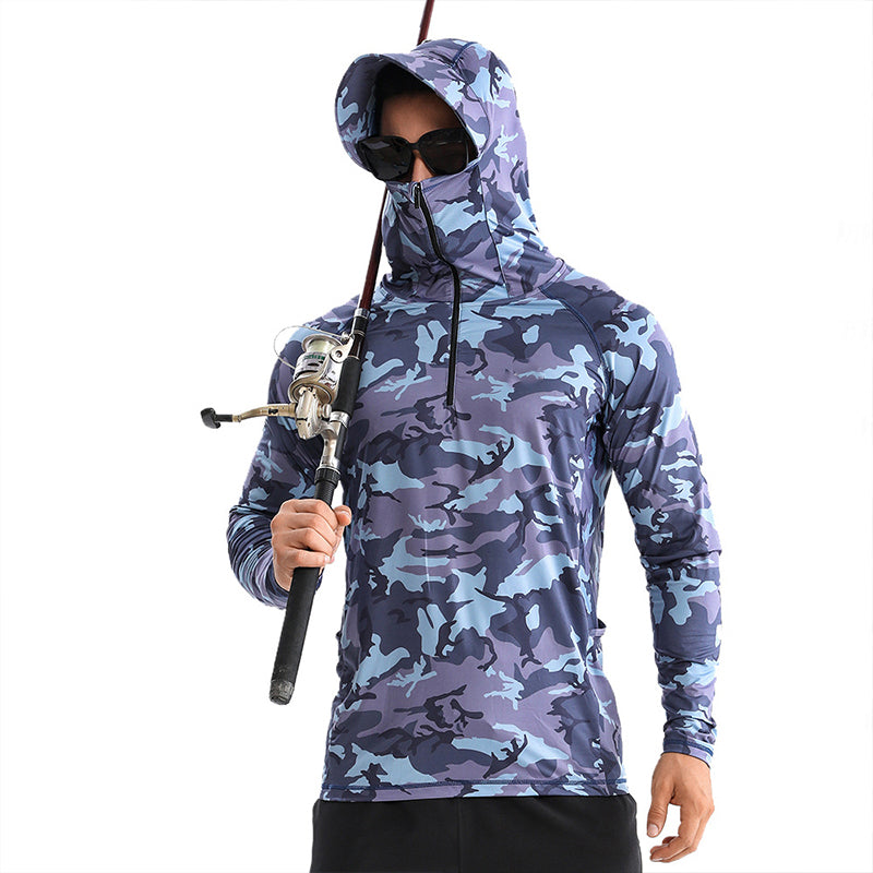 Haut de pêche FieldGuard camouflage anti-UV à séchage rapide