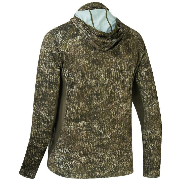 Haut de chasse camouflage TWS UPF 50+ à capuche et masque