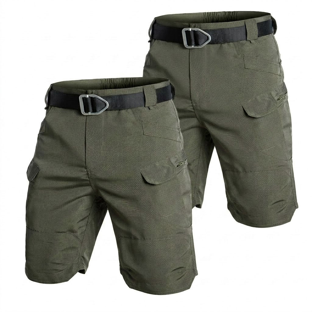 Lot de 3 shorts tactiques imperméables TactixGuard Pro