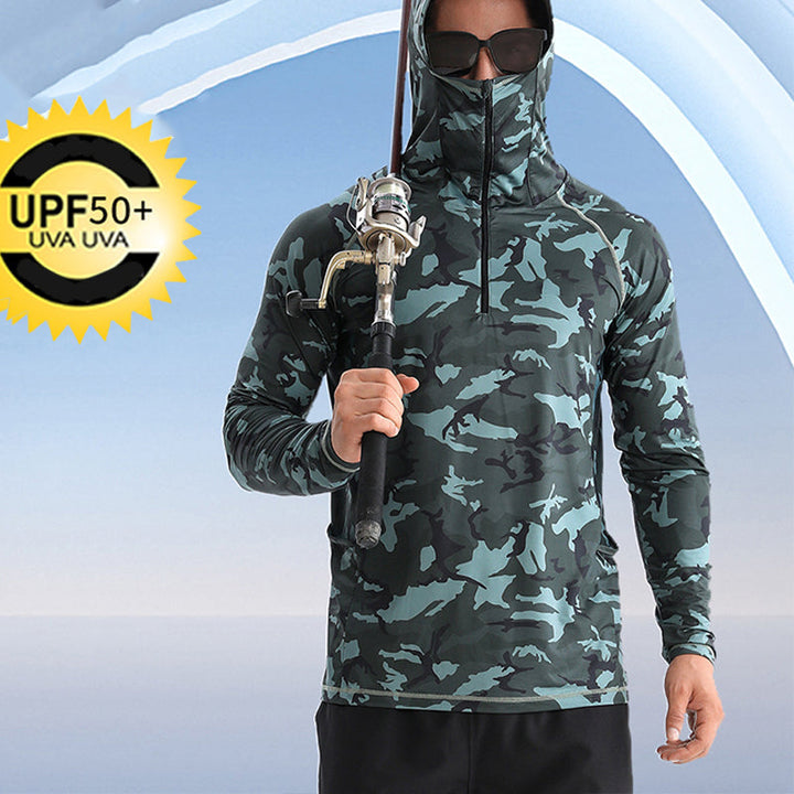 Haut de pêche FieldGuard camouflage anti-UV à séchage rapide
