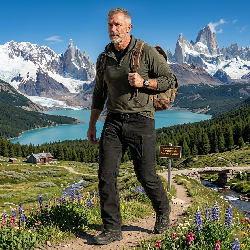 Pantalon cargo IX10 stretch et déperlant