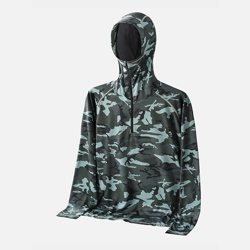 Haut de pêche FieldGuard camouflage anti-UV à séchage rapide