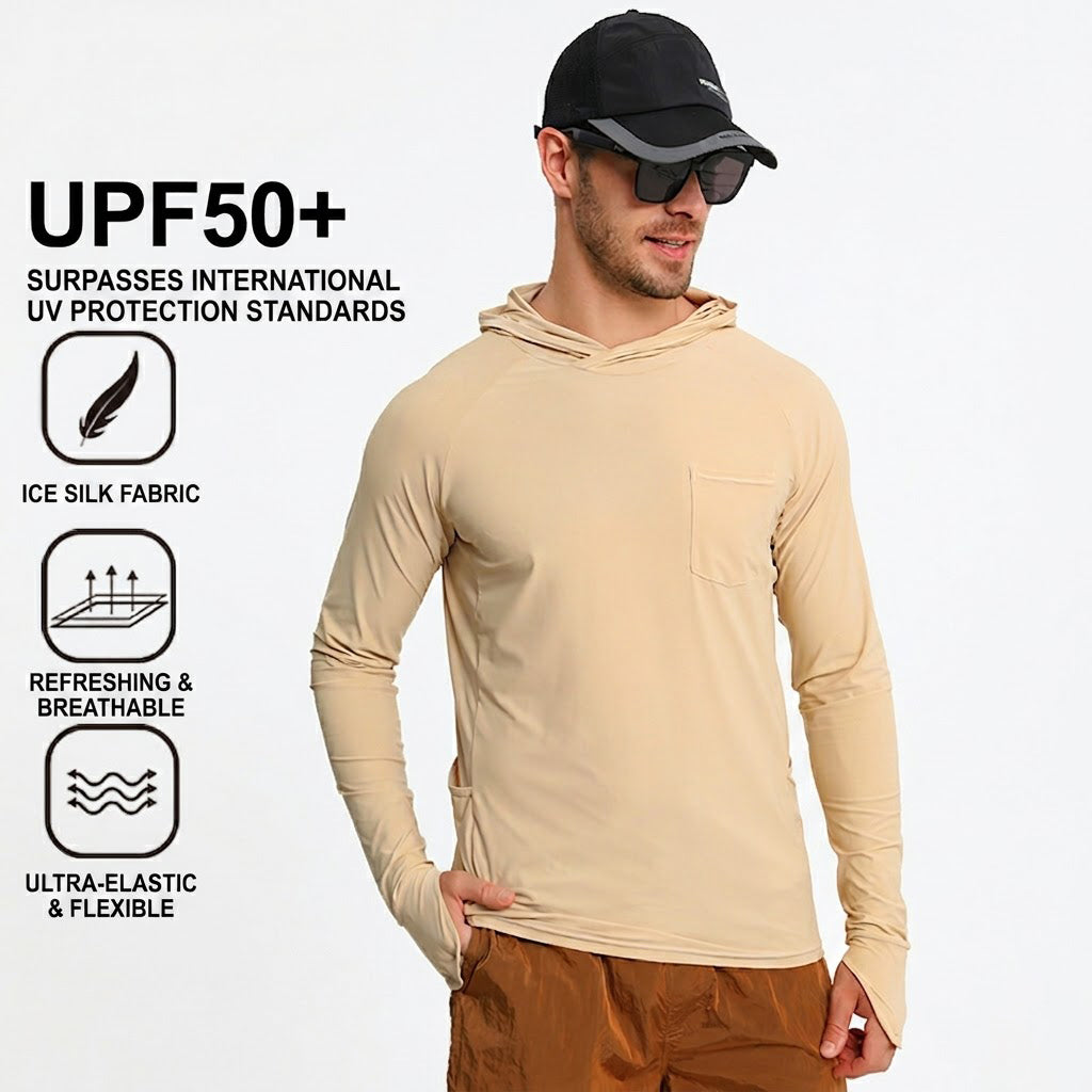 Chemise de pêche TWS extensible anti-UV à séchage rapide
