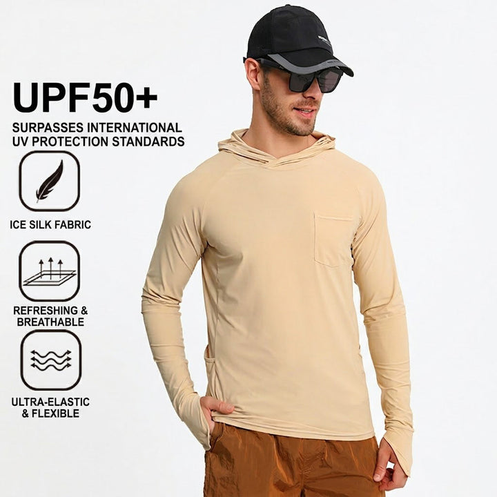 Chemise de pêche TWS extensible anti-UV à séchage rapide