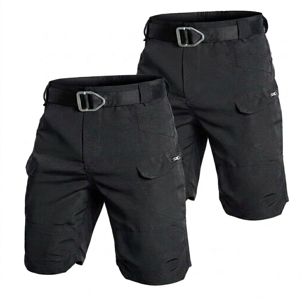 Lot de 3 shorts tactiques imperméables TactixGuard Pro