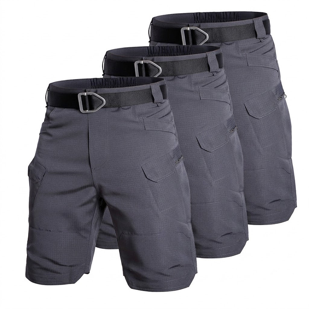 Lot de 3 shorts tactiques imperméables TactixGuard Pro