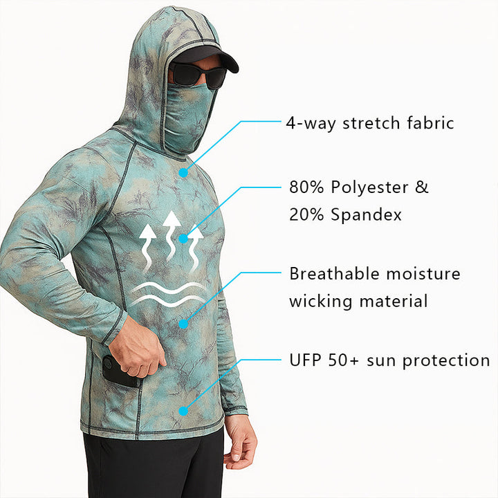 Haut de pêche FieldGuard coloré anti-UV à séchage rapide