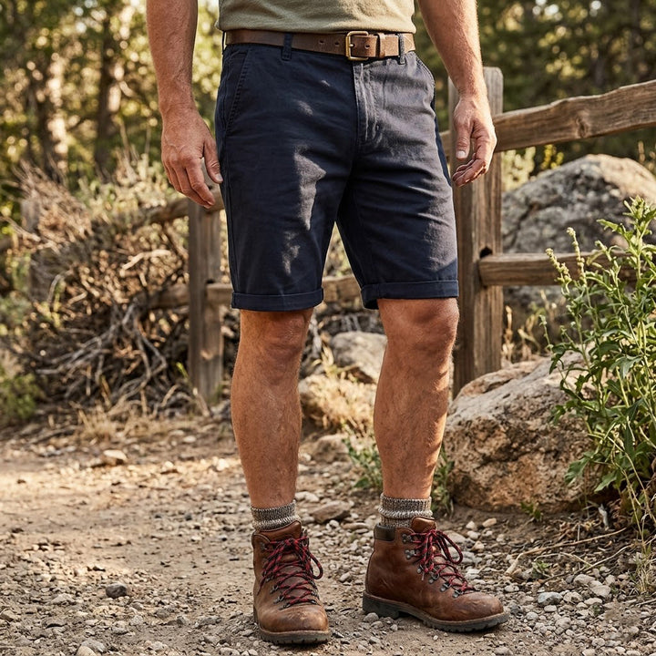Short tactique homme en coton pour lʼété