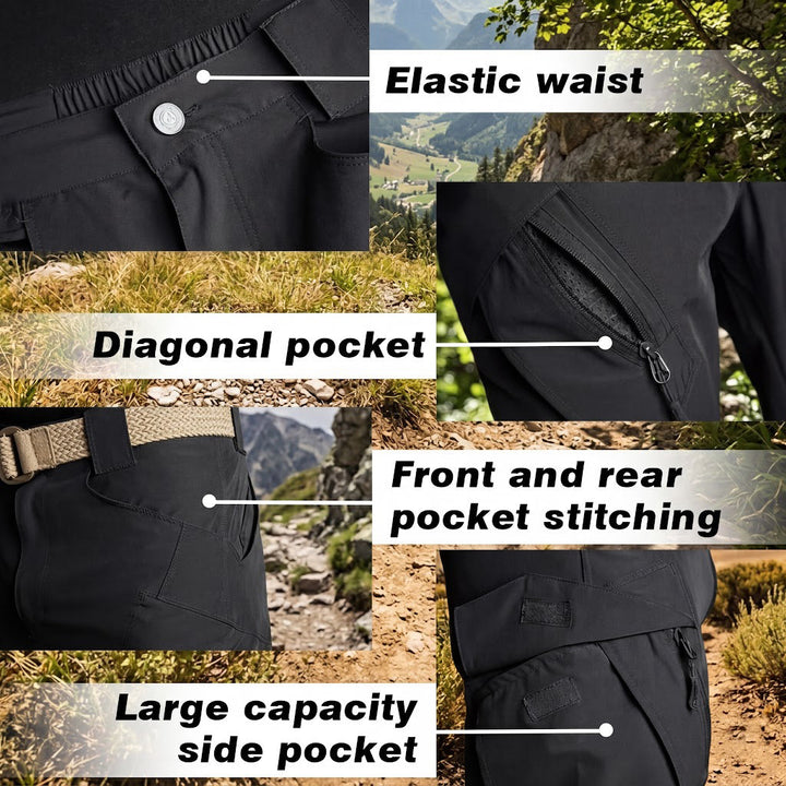 Pantalon Archon IX9 léger et stretch – Noir