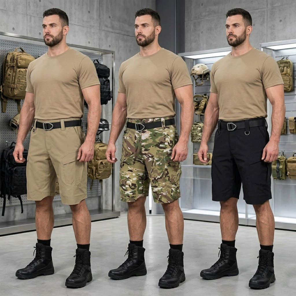Short cargo tout-terrain à séchage rapide