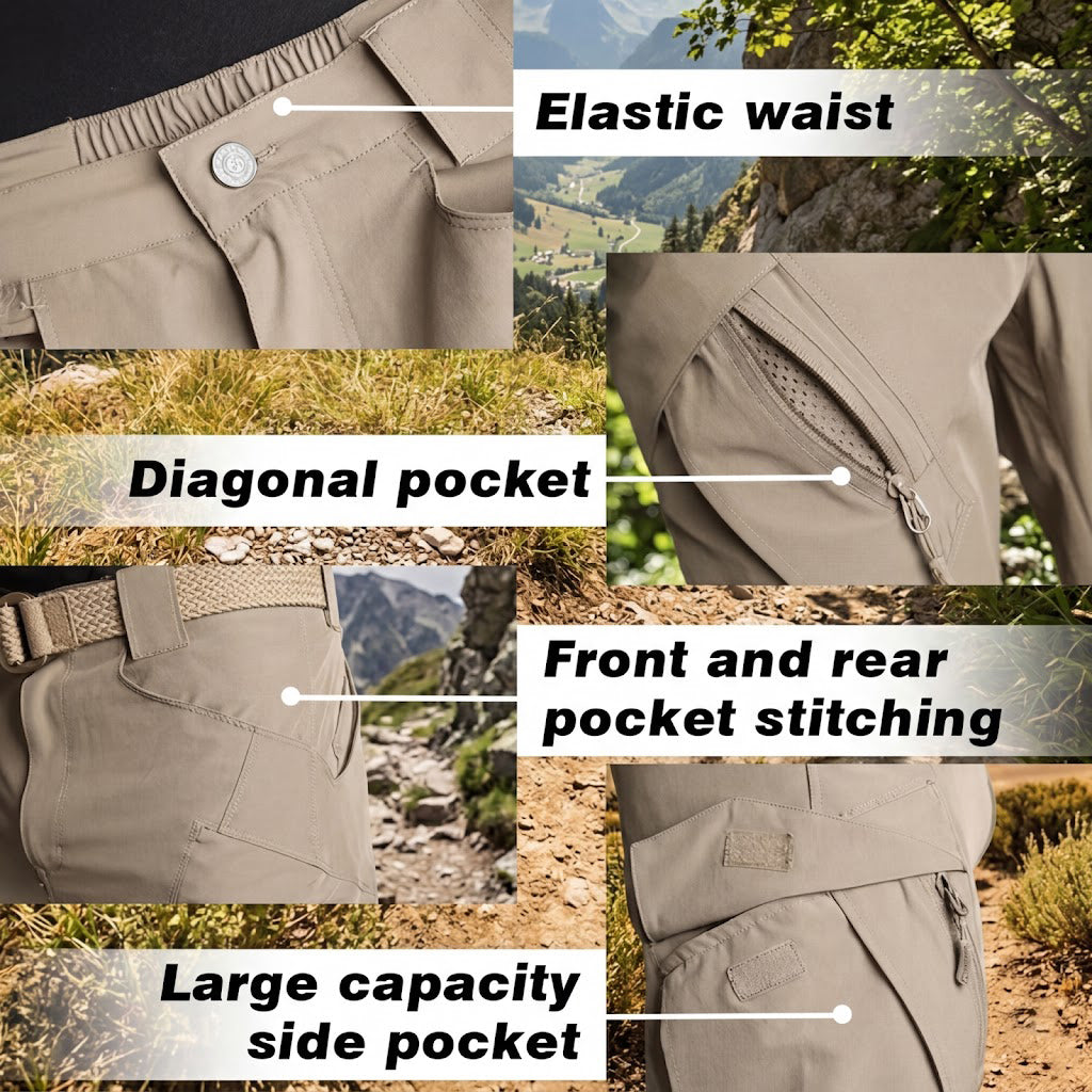 Pantalon Archon IX9 léger et stretch – Kaki