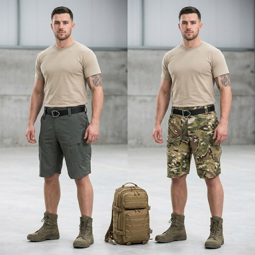 Short cargo tout-terrain à séchage rapide