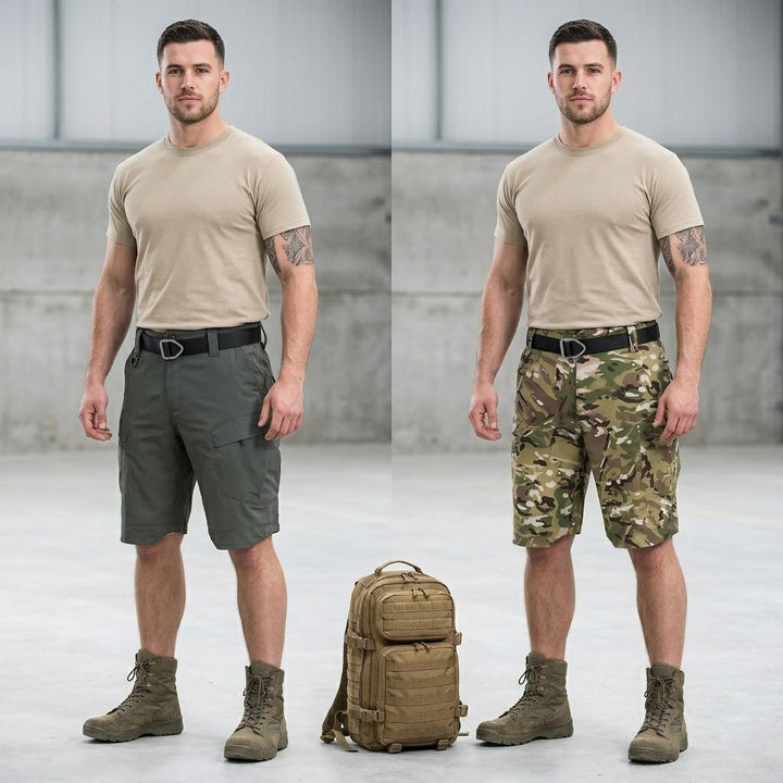 Short cargo tout-terrain à séchage rapide