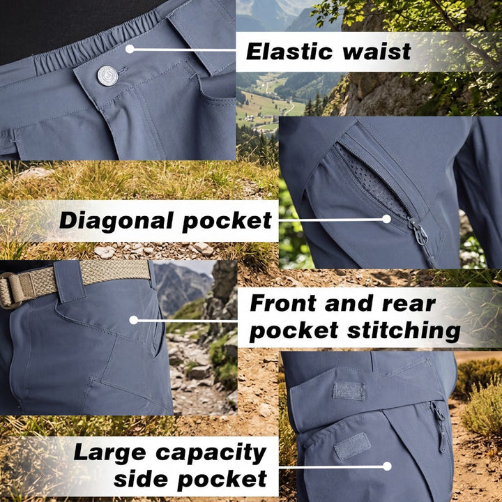 Pantalon Archon IX9 léger et stretch – Gris